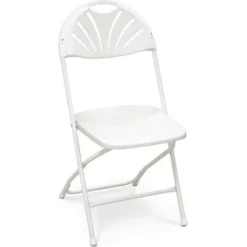Series 5 Dining Height Folding Chair w/ Fan Back