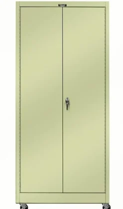 400 Series Mobile Storage Cabinet w/ Solid Doors