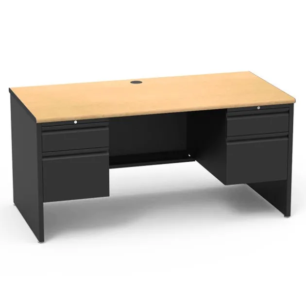 53 Series Teacher Desk w/ Double Pedestal