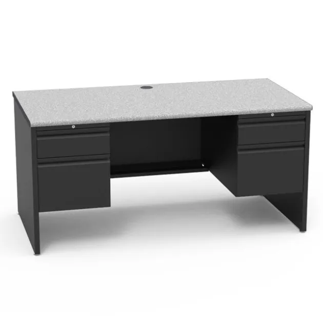 53 Series Teacher Desk w/ Double Pedestal