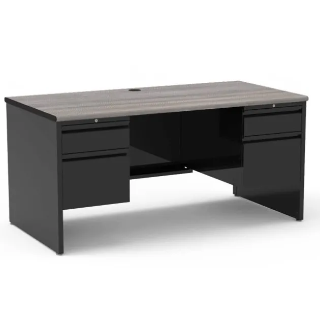 53 Series Teacher Desk w/ Double Pedestal