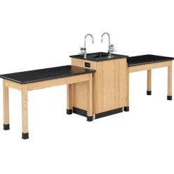 Service Island with Solid Epoxy Top