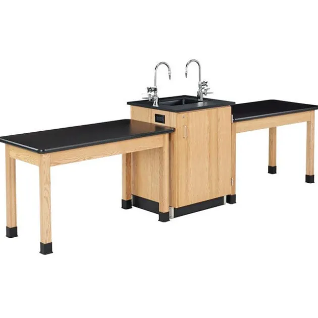 Service Island with Solid Epoxy Top