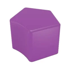 Session Curved Pentagon Plastic Stools