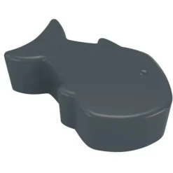 Session Plastic Indoor or Outdoor Fishy Bench - 12'' H