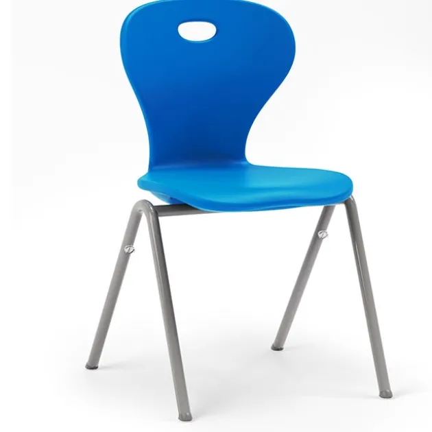 Set of 120 Velocity Dry Erase Delta Desks & 120 Oracle 4-Leg Chair Package