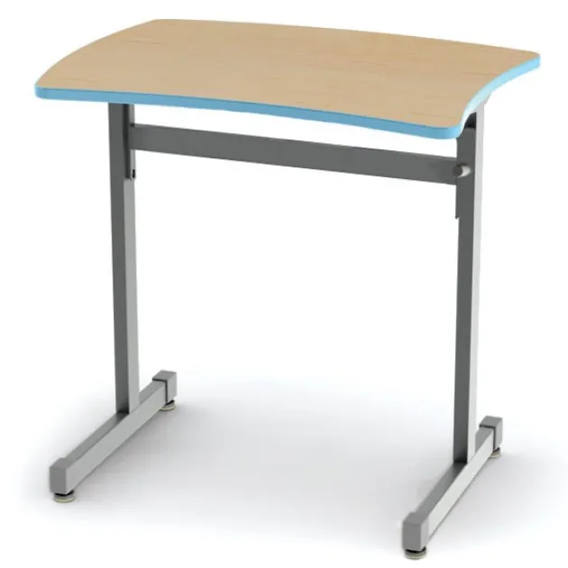 Silhouette Curve Student Desks