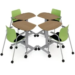 Silhouette Sit + Stand Student Desks