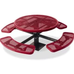 Single Pedestal Outdoor Table