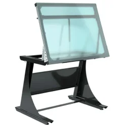 Sit to Stand Drawing Table with Dry Erase Top