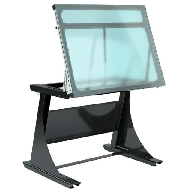 Sit to Stand Drawing Table with Dry Erase Top