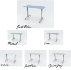 Sit to Stand Glass Dry Erase Writable Table