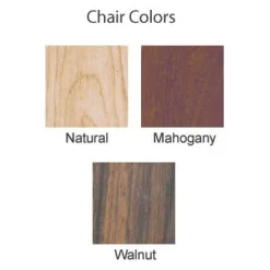 Slat Back Cafe Stool w/ Padded Seat