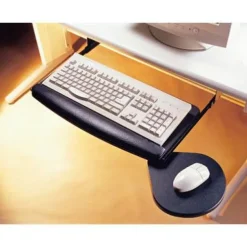 Sliding Keyboard Tray - Black
