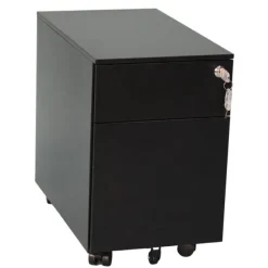 Slim Mobile Pedestal File Cabinet