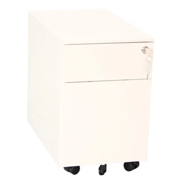 Slim Mobile Pedestal File Cabinet