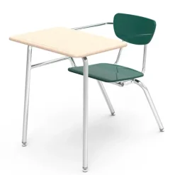 Solid Plastic Combo Desk without Bookrack