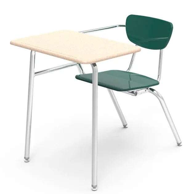 Solid Plastic Combo Desk without Bookrack