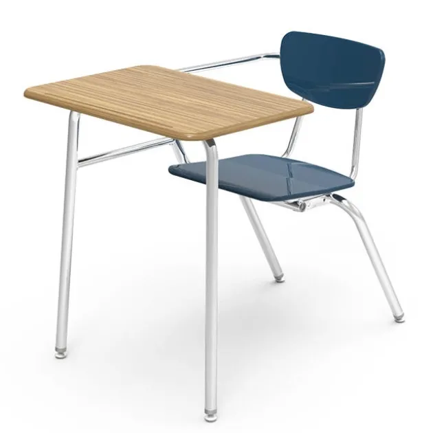 Solid Plastic Combo Desk without Bookrack