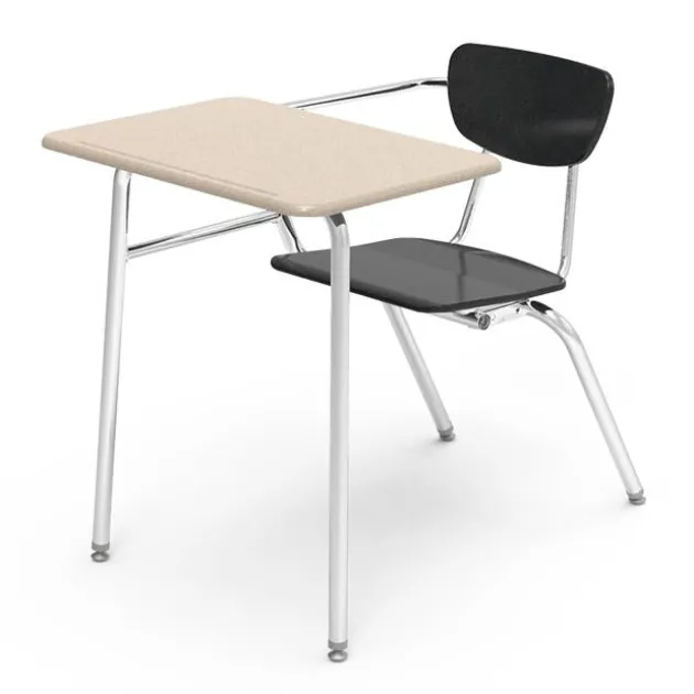 Solid Plastic Combo Desk without Bookrack
