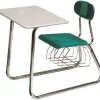 Solid Plastic Double Entry Desks