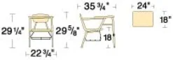 Solid Plastic Top Chair Desk with Bookrack