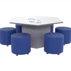 Sonik Hexagon Table & Soft Seating Packages