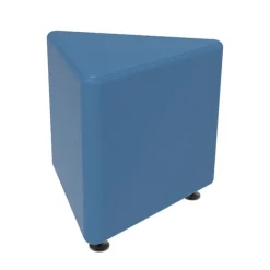 Sonik Soft Seating Triangle Ottoman- 18'' H