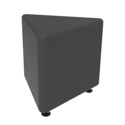 Sonik Soft Seating Triangle Ottoman- 18'' H