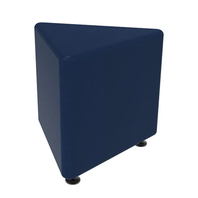 Sonik Soft Seating Triangle Ottoman- 18'' H