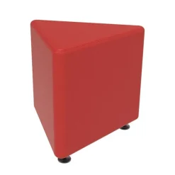 Sonik Soft Seating Triangle Ottoman- 18'' H