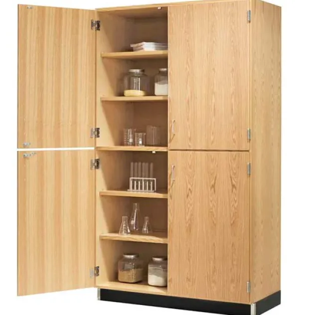 Split Level Science Storage Cabinets