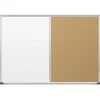 Split Vision Combination Markerboard & Corkboard