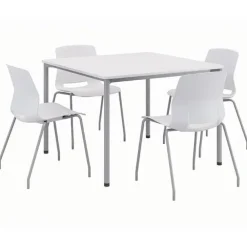 Spright Table & Lola Chair Set w/ Glides