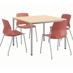Spright Table & Lola Chair Set w/ Glides