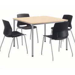 Spright Table & Lola Chair Set w/ Glides