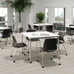 Spright Table & Lola Chair Set w/ Casters