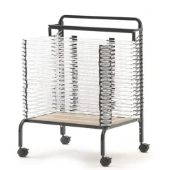 Spring Loaded Paint Drying Rack