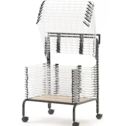 Spring Loaded Paint Drying Rack