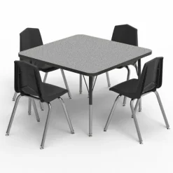 Square Activity Table & Chair Package Set