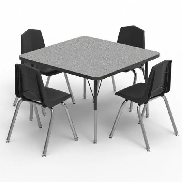 Square Activity Table & Chair Package Set