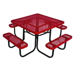 Square Outdoor Picnic Table