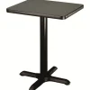 Square X-Base Cafe Tables