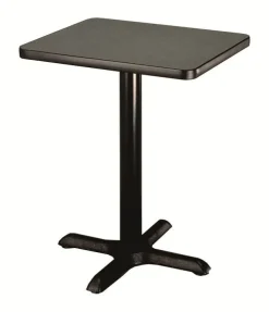Square X-Base Cafe Tables