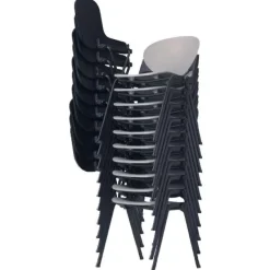 Stack Chair with P Flip Up Tablet Arm