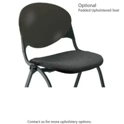 Stack Chair with P Flip Up Tablet Arm
