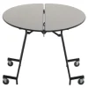 Standing Height Round Mobile School Cafeteria Tables