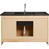 Stationary Clean Up Sink with Polyolefin Top