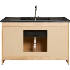 Stationary Clean Up Sink with Polyolefin Top