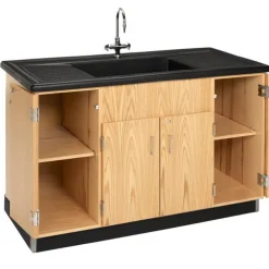 Stationary Clean Up Sink with Polyolefin Top
